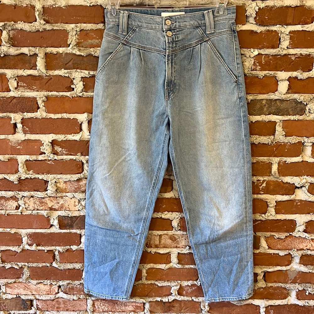 Mother Superior The Pleated Popular Peg Jeans Size 30